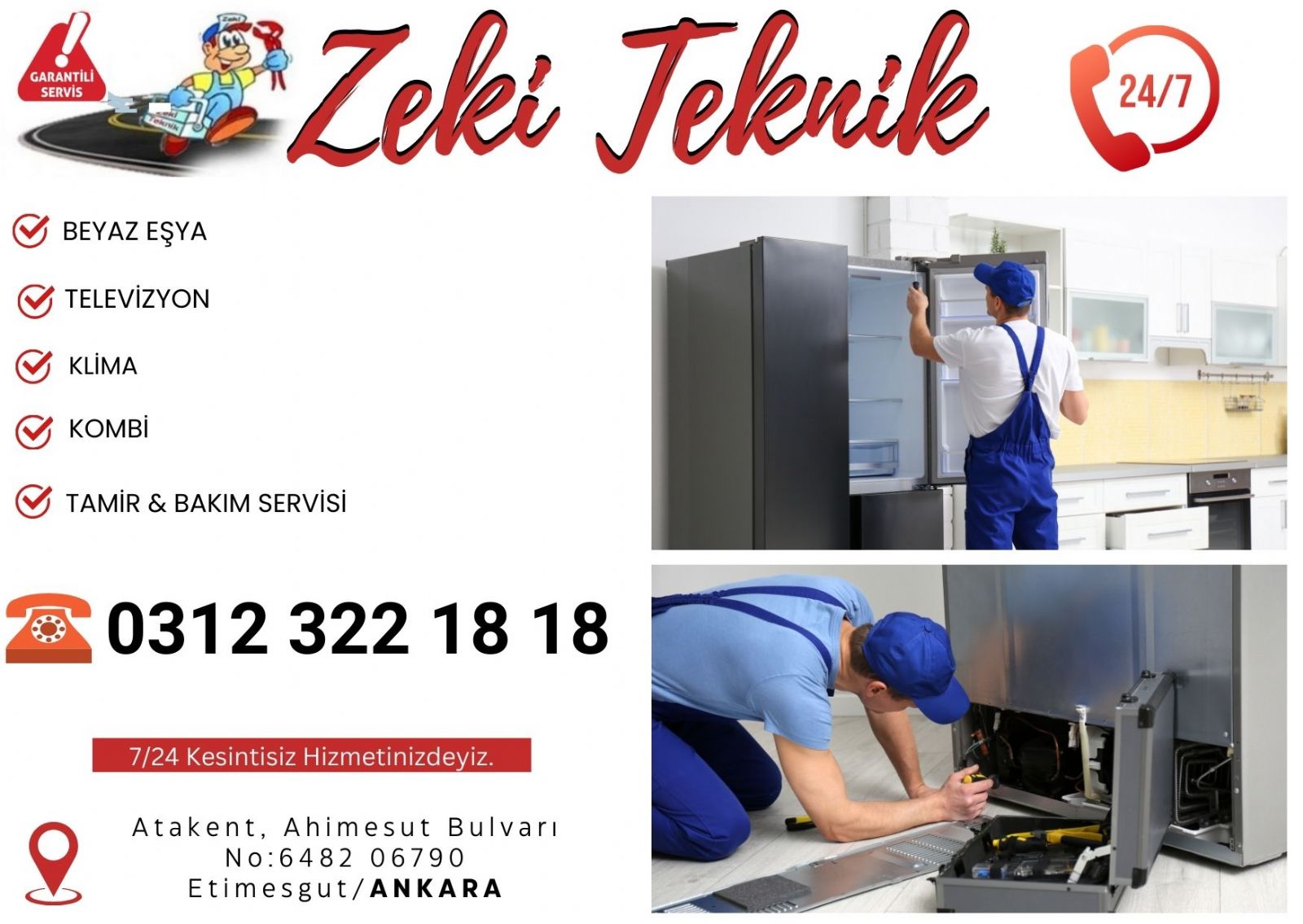 Buzdolabı Tamircisi Elvankent